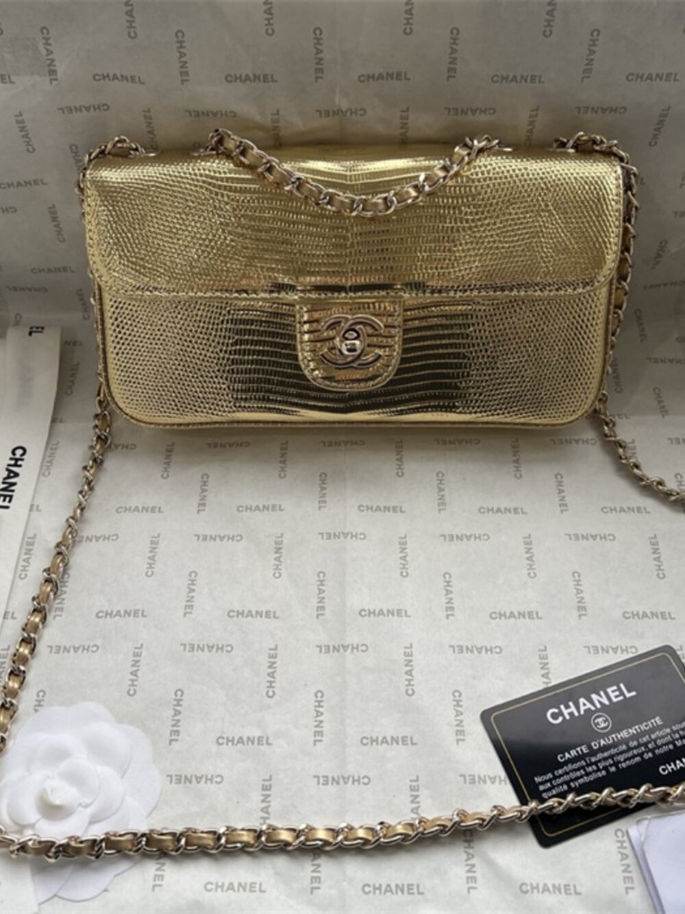✨Chanel Gold Bag✨